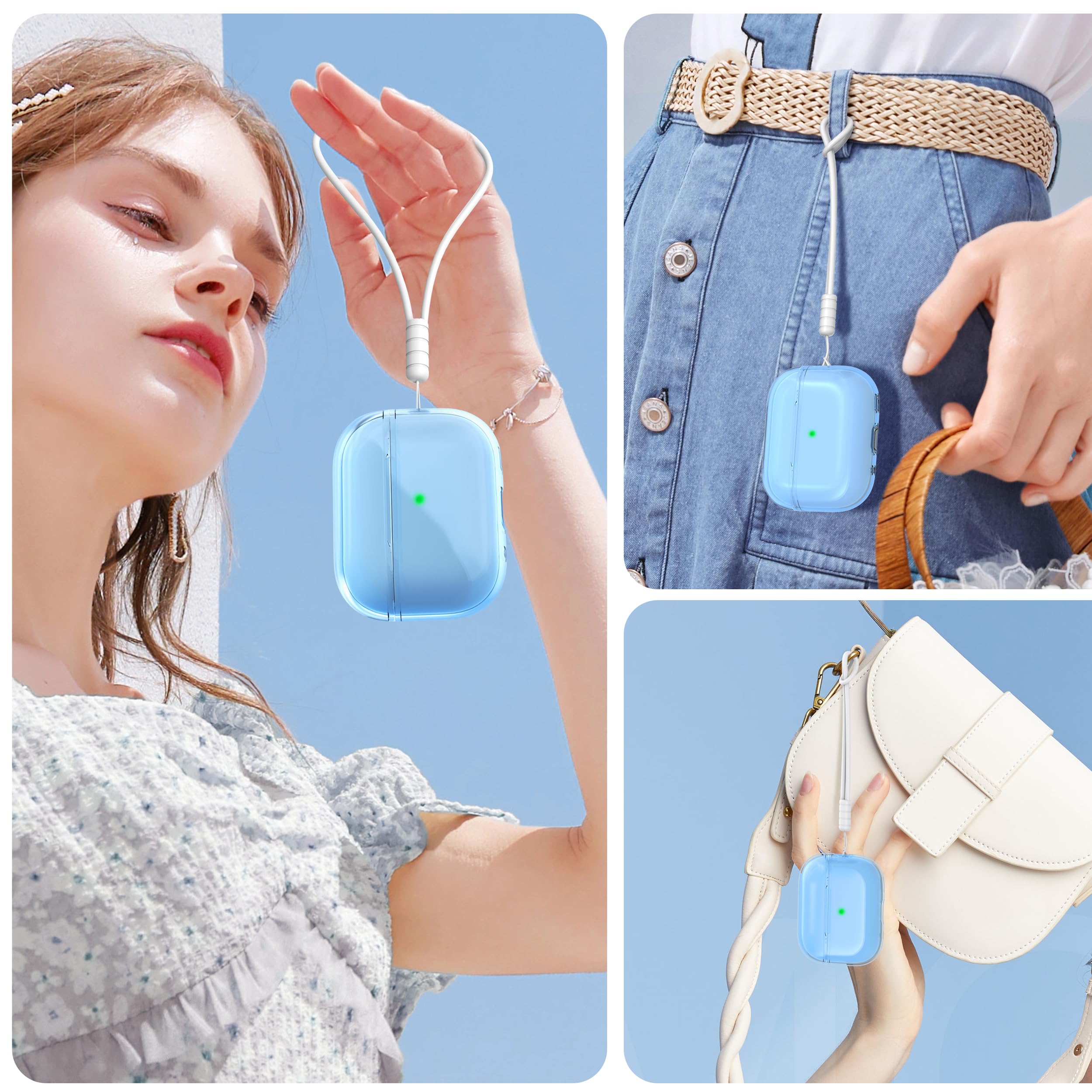 Amazon | MHYALUDO Airpods Pro 第 2 世代/第 1 世代ケースカバー